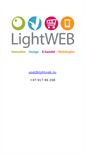 Mobile Screenshot of hr-revisjon.lightweb.no